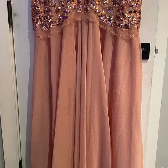 NWT BEAUTIFUL BLUSH GOWN - Picture 3 of 7